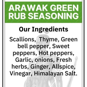 Arawak Green Rub Seasoning sauce 16oz